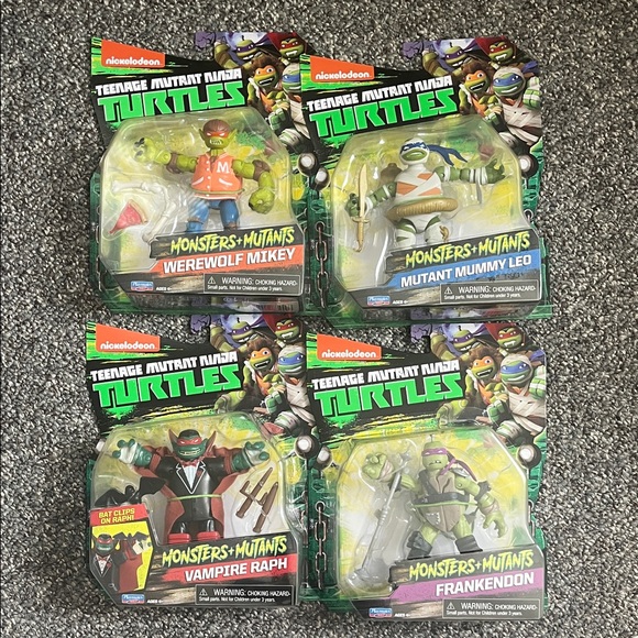 Teenage Mutant Ninja Turtles Monster Mutant Figures